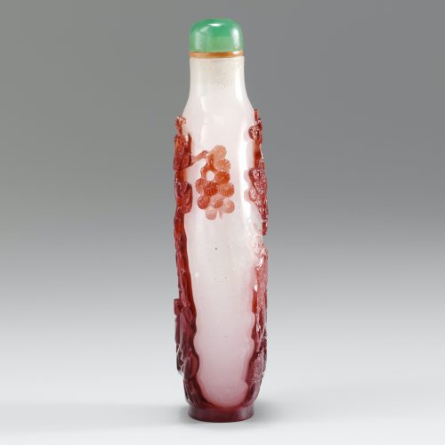 Translucent glass with red overlay - Image 2