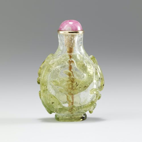 Westlake green glass with dragons - Image 2