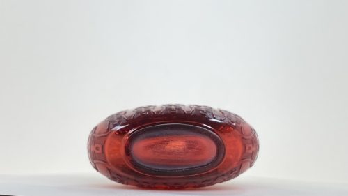 Glass ruby red, carved in low relief - Image 5