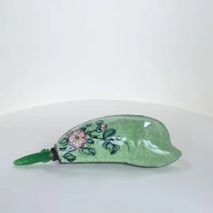 Enamel on copper