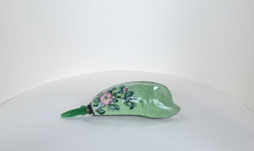 Enamel on copper
