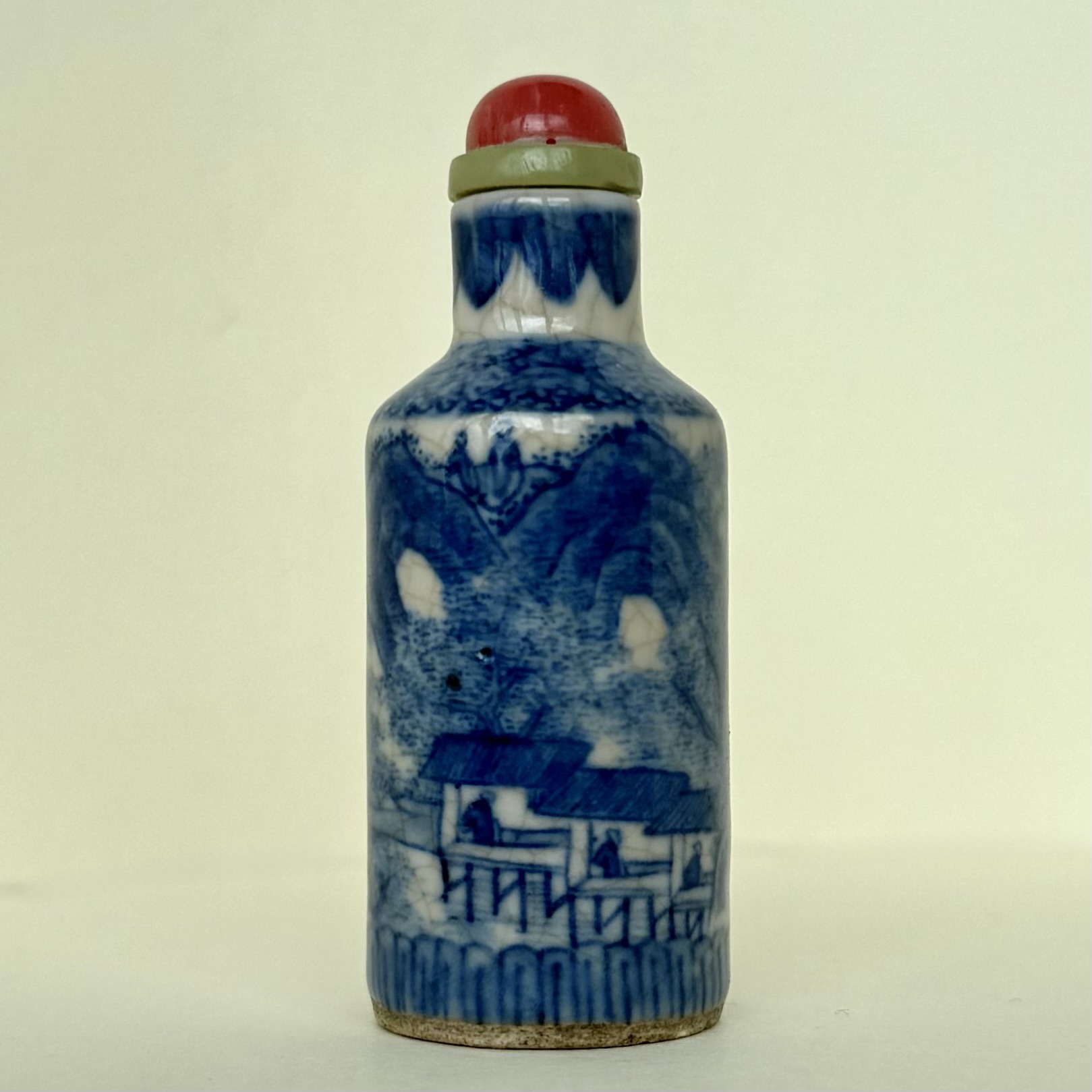Idyllic landscape in soft paste porcelain - Image 2