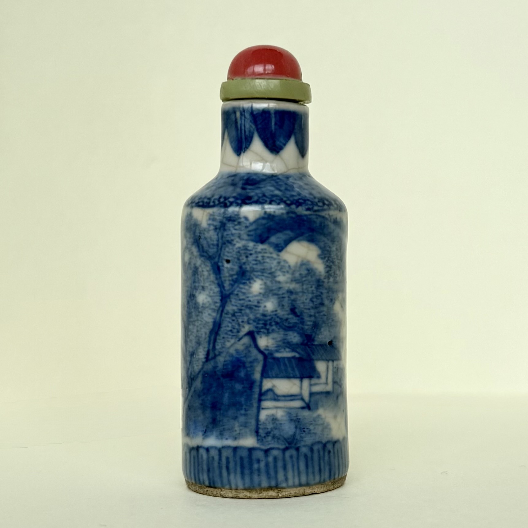 Idyllic landscape in soft paste porcelain - Image 3